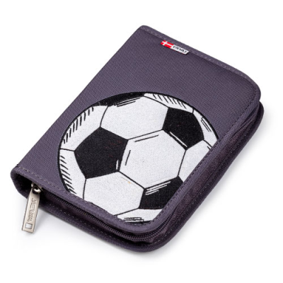 Pencil case with writing equipment