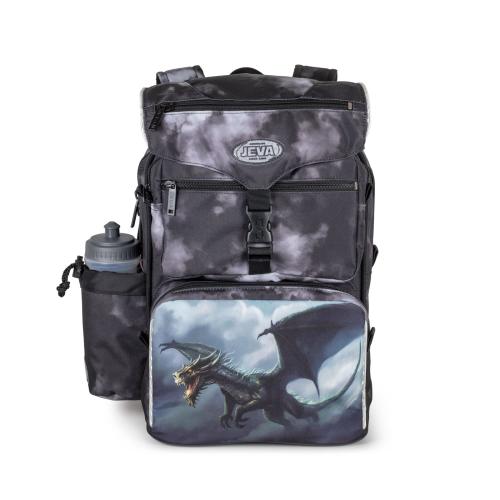 BEGINNERS schoolbag with dragon