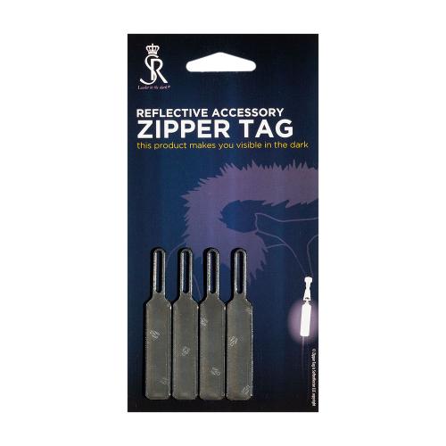 reflective zippullers black