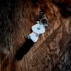 reflective dog pendant