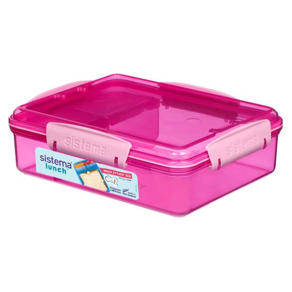 Lunch Box for School Bag pink