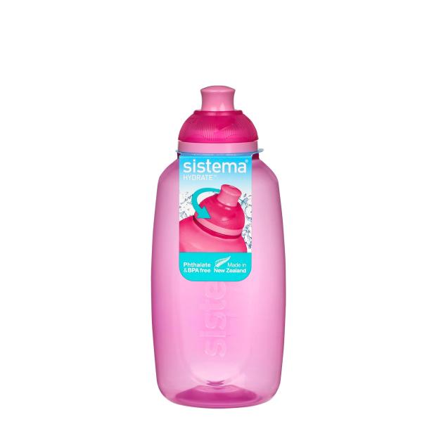 Drinking Bottle Twist 'n' Sip Itsy 380 ml pink
