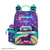 school bag with insulated compartment for lunch box
