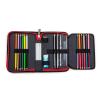 pencil case with flap