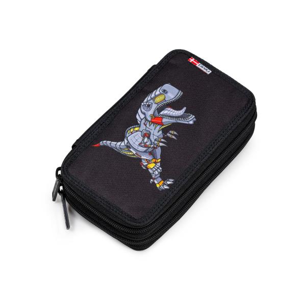 pencil case with two zips