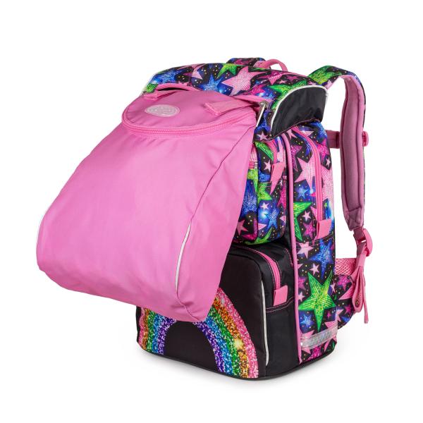 Elementary school bag with gym bag