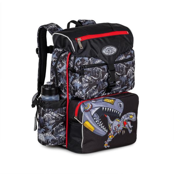dinosaur robot beginners schoolbag