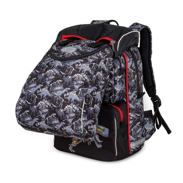 scoolbag with gym bag