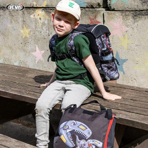 cool schoolbag with sports bag