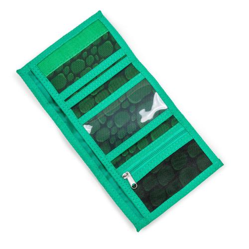 wallet with velcro fastener