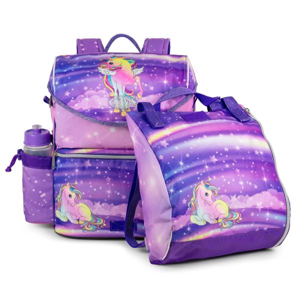schoolbag with unicorn