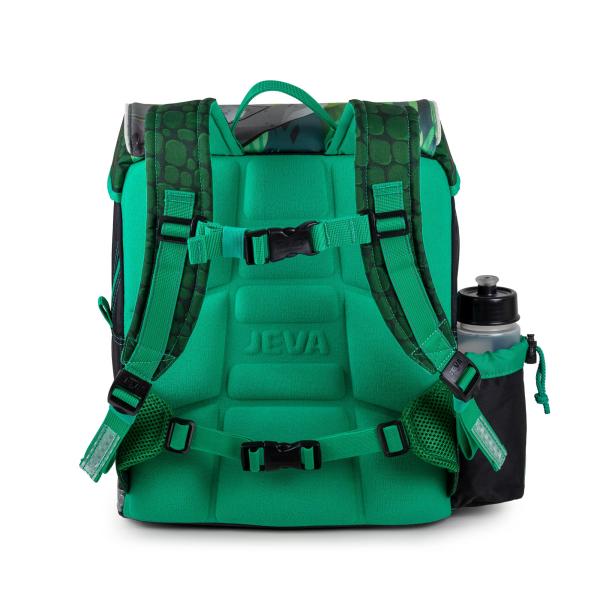 schoolbag with belly belt