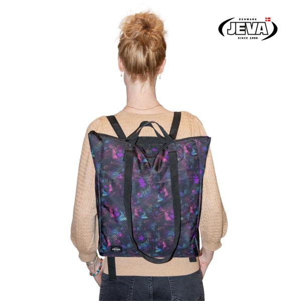 Lux HOLD-ALL V2 used as backpack