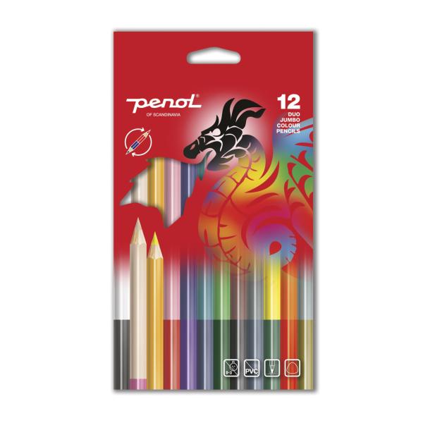 Duo colored pencils