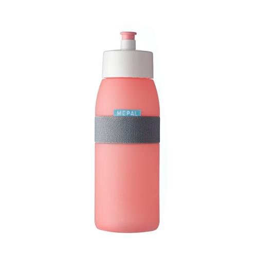 Water bottle from Mepal in pink plastic