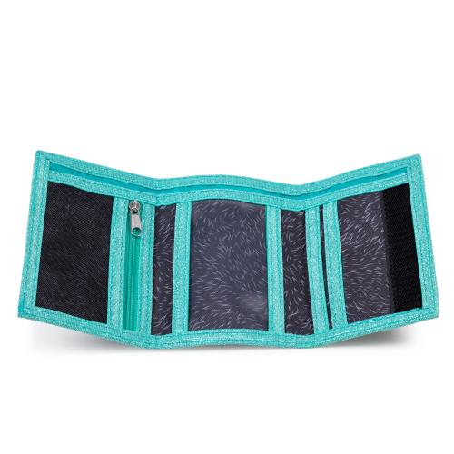 purse with velcro fastener