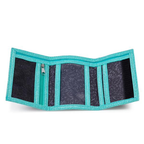 purse with velcro fastener