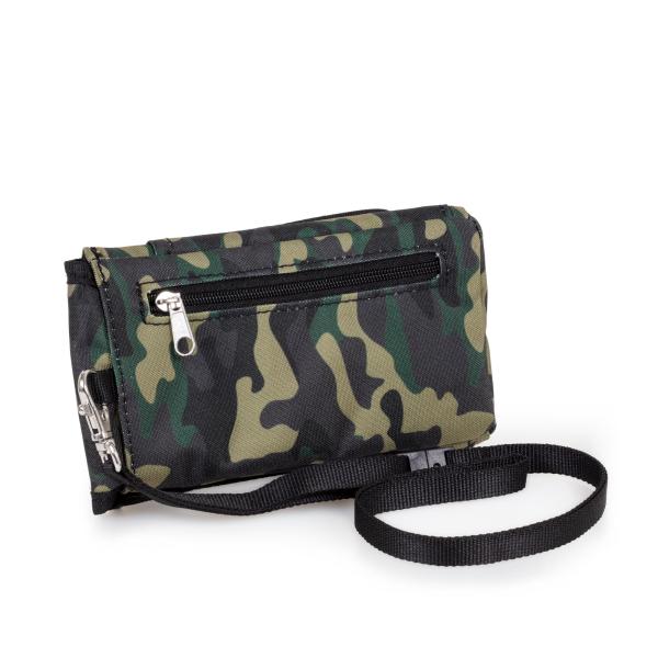 mobile bag with back pocket