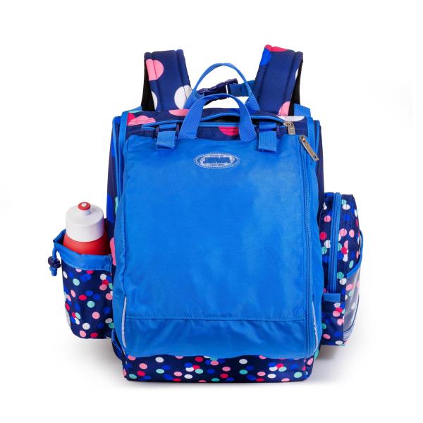 schoolbag with sports bag