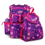 schoolbag with gym bag