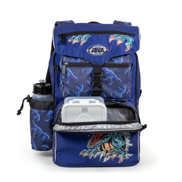 school bag with gym insulated lunch box compartment