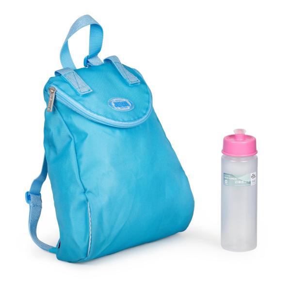 gym bag and drinking bottle included