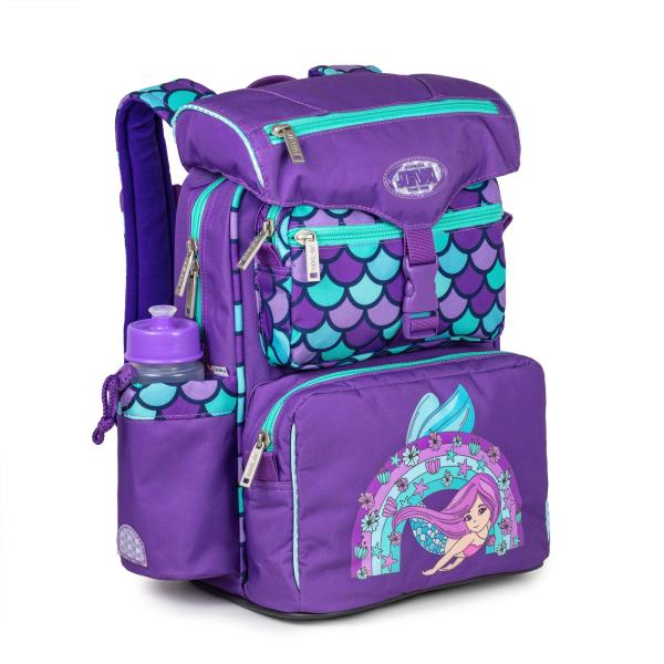 Mermaid schoolbag with rainbow