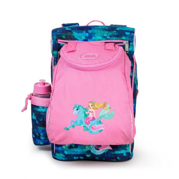Ergonomic schoolbag with a gym bag