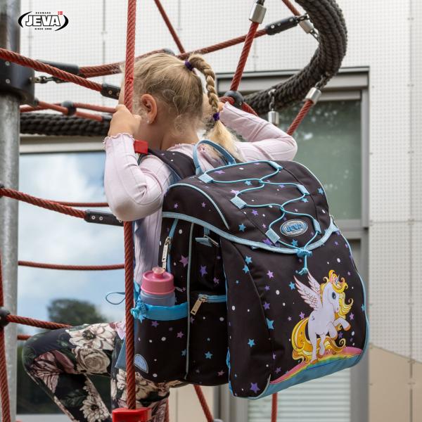 schoolbag with unicorn