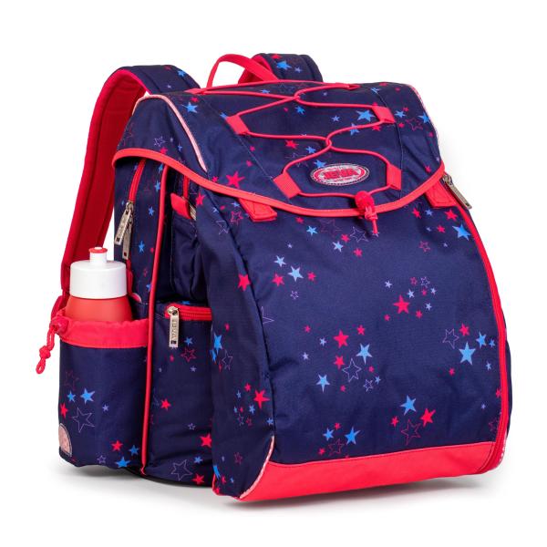 school bag with stars