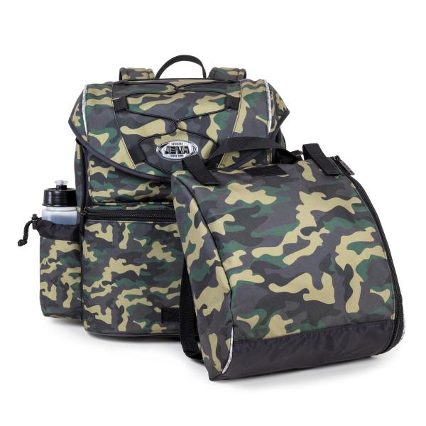 schoolbag with camouflage