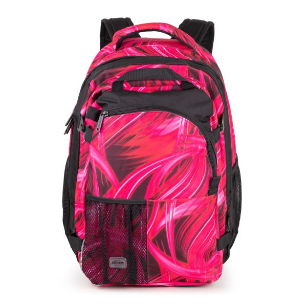 Pink Lightning SUPREME backpack with insulated compartment