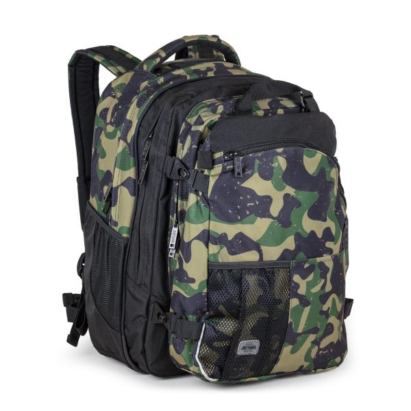 mini-backpack attached to the front
