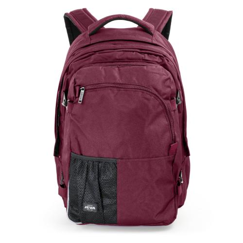 Dark red 2-in-1 backpack