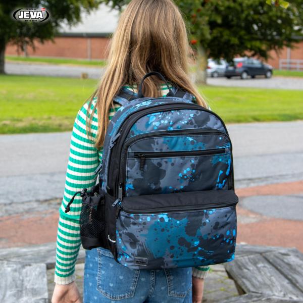 Square school backpack shop