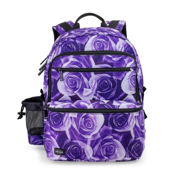 Purple Rose SQUARE backpack for 2-5 grade
