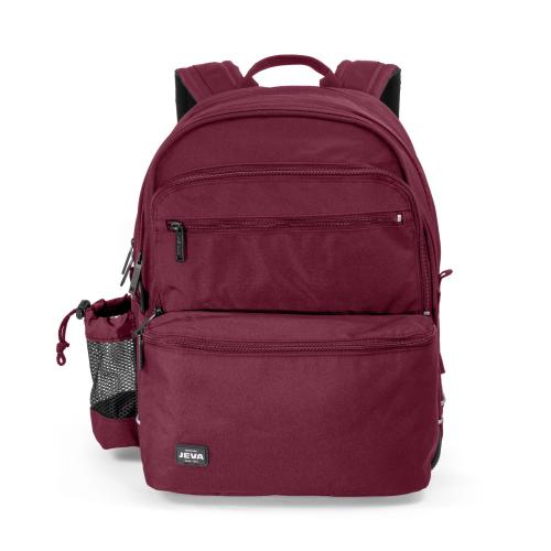 Red backpack for children