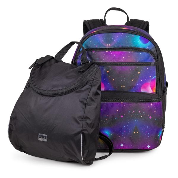 Backpack including gym bag