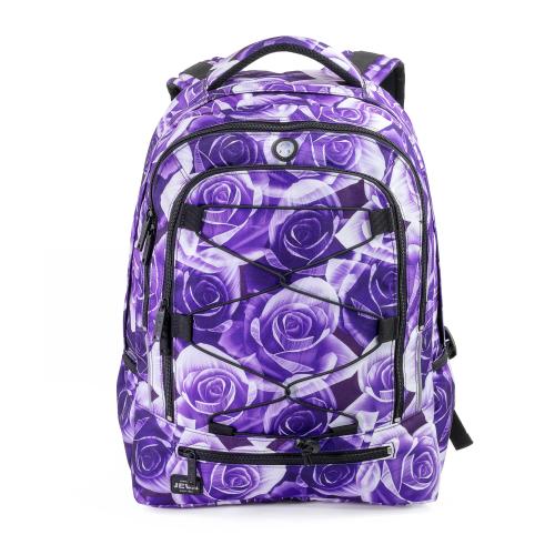 Purple Rose SURVIVOR Backpack for young school children