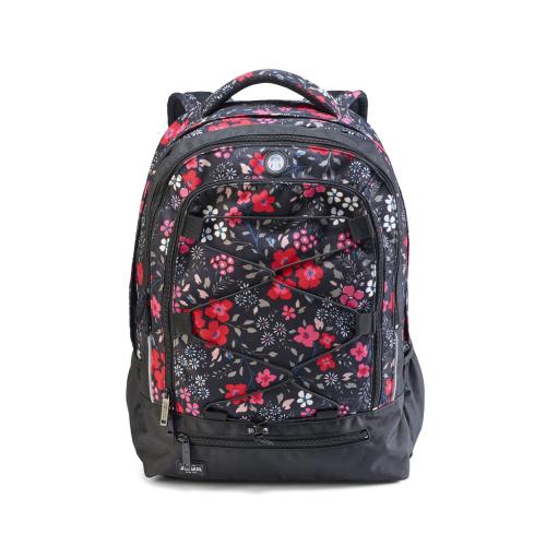 Coral SURVIVOR big flowered rucksack