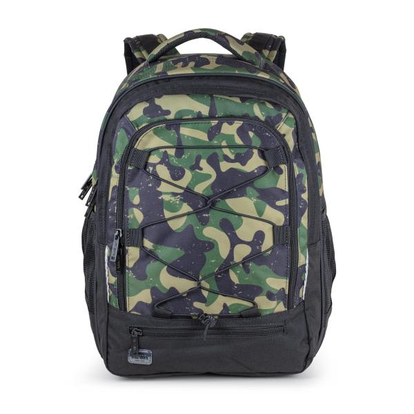 Green camouflage backpack discount