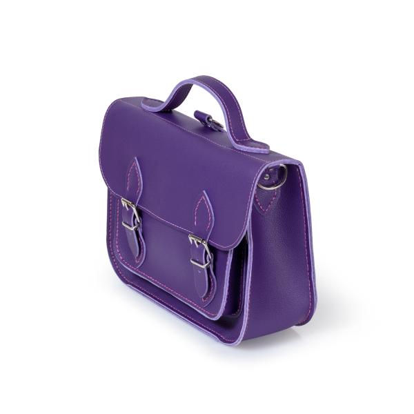 purple vegan bag