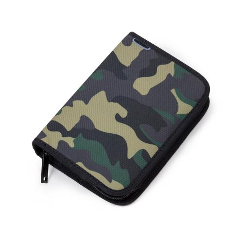 pencil case with camouflage 