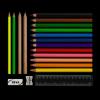Content of ONEZIP and TWOZIP pencil case