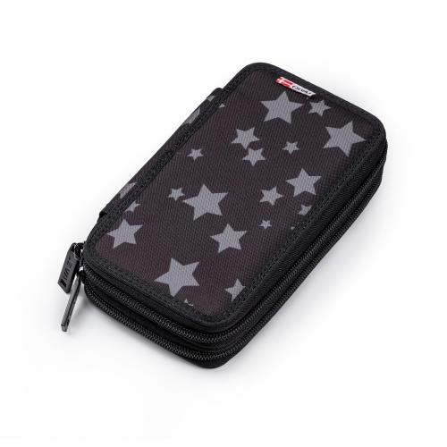 Pencil case with writing utensils