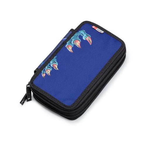 Pencil case with dinosaur claws