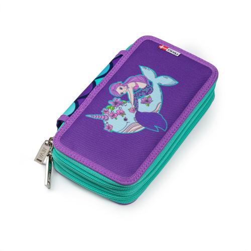 Pencil case with mermaid