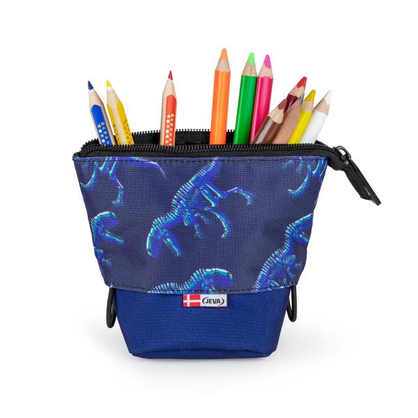 Dinosaur SNAP - open (pencils not included)