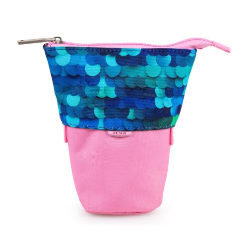 rosy coloured pencil case