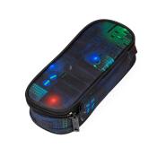 multi coloured pencil case